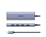 UGREEN Revodok CM511 USB-C do HDMI, 3x USB-A 3.0, SD/TF - 1256473 - zdjęcie 3
